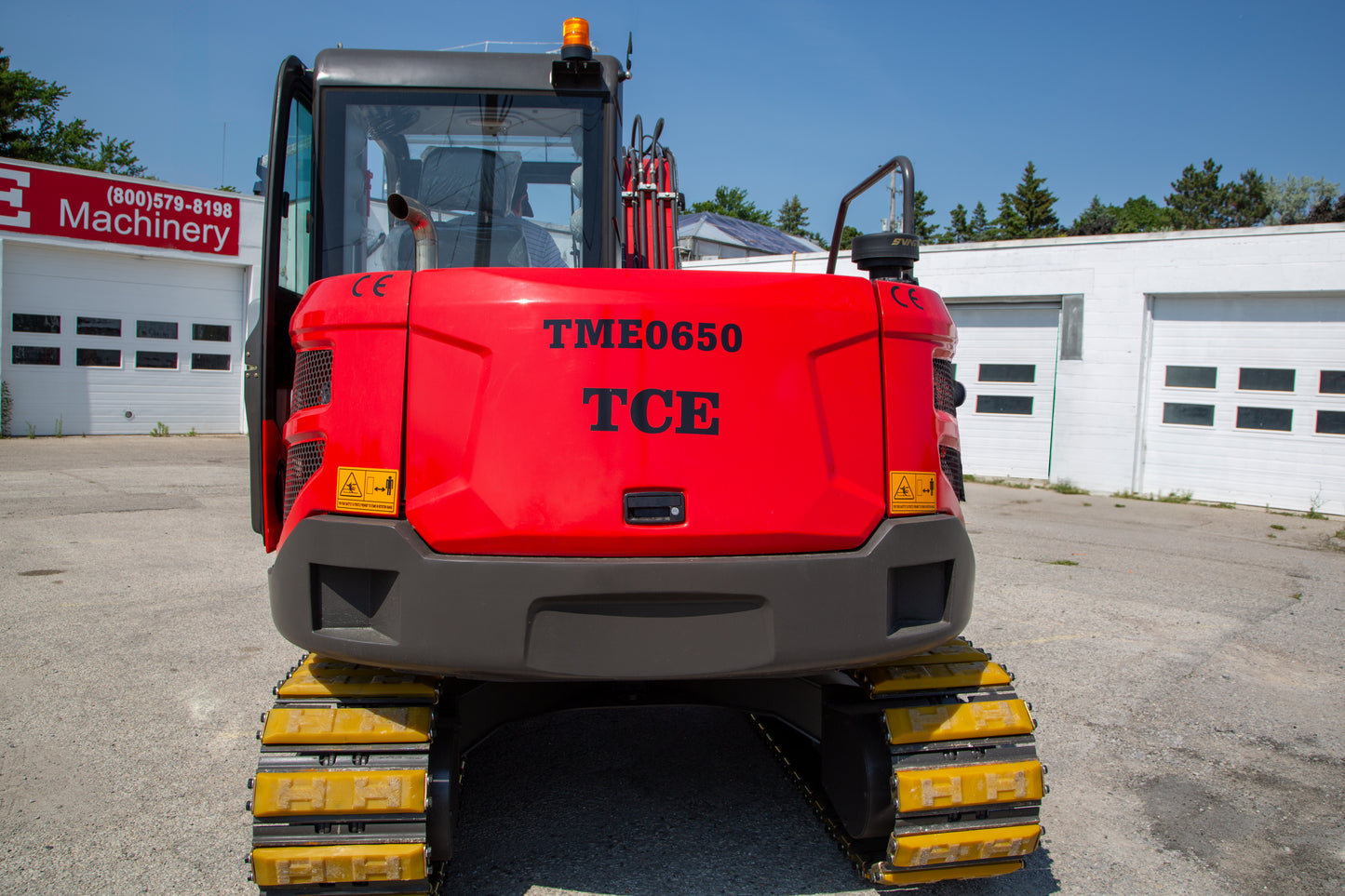 TCE Machinery TME0650 Mini Excavator 13200lbs. Kubota Engine