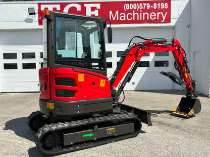 TCE Machinery TME0270 Mini Excavator 5940lbs Kubota Engine