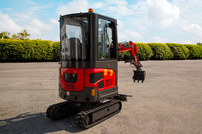 TCE Machinery TME0150 Mini Excavator 3300lbs. Kubota Engine