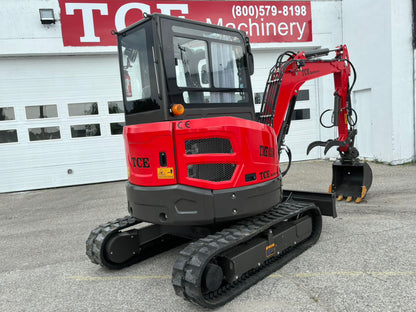 TCE Machinery TME0350 Mini Excavator 8377lbs. Kubota Engine