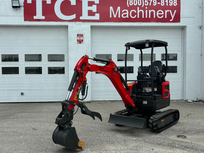 TCE Machinery TME0200 Mini Excavator 4400lbs. Kubota Engine