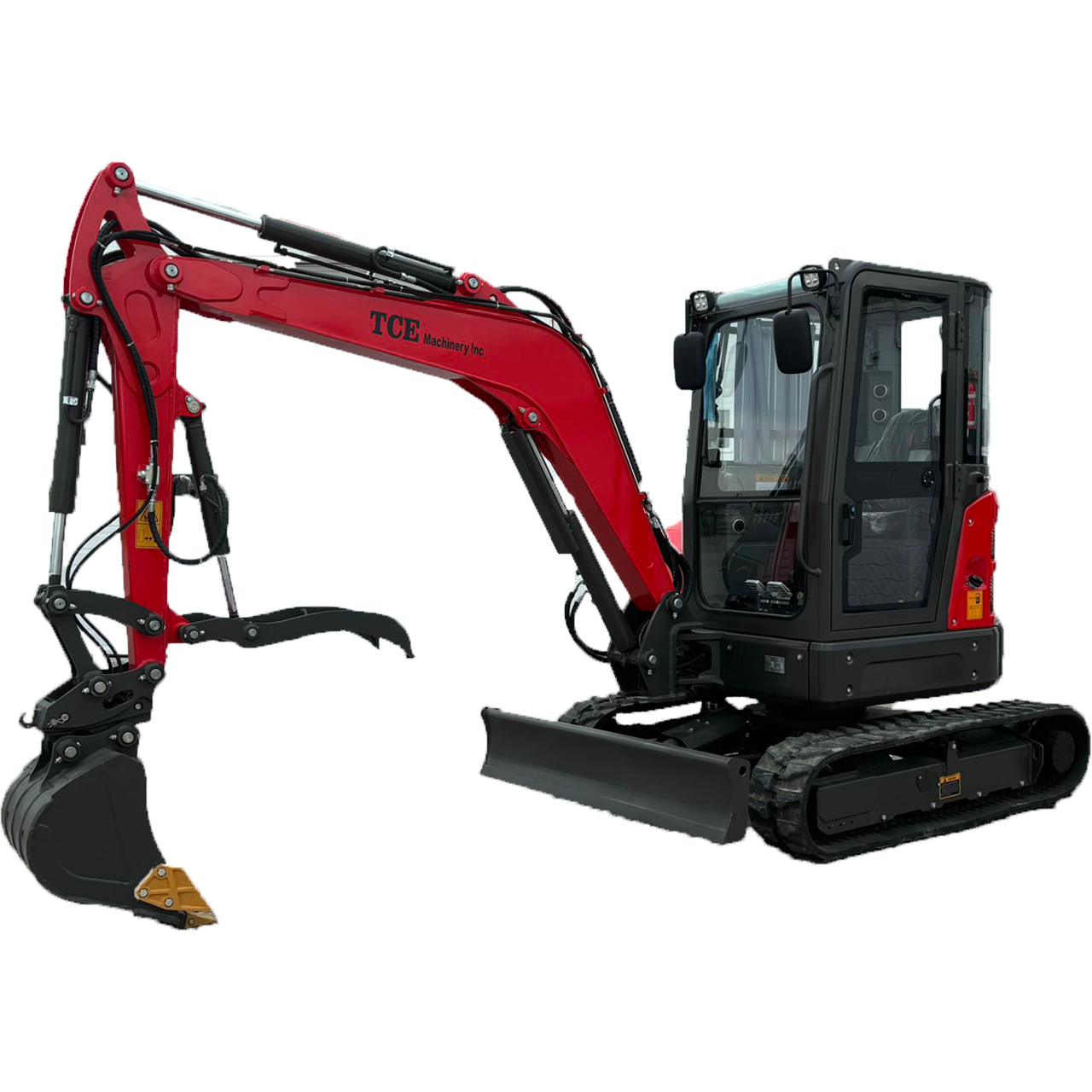 TCE Machinery TME0350 Mini Excavator 8377lbs. Kubota Engine