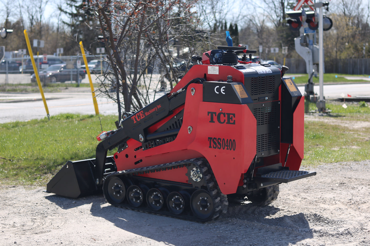 TCE Machinery TSS0400 Skid Steer Loader 3300lbs. Kubota Engine