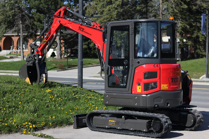 TCE Machinery TME0350 Mini Excavator 8377lbs. Kubota Engine