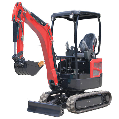 TCE Machinery TME0200 Mini Excavator 4400lbs. Kubota Engine