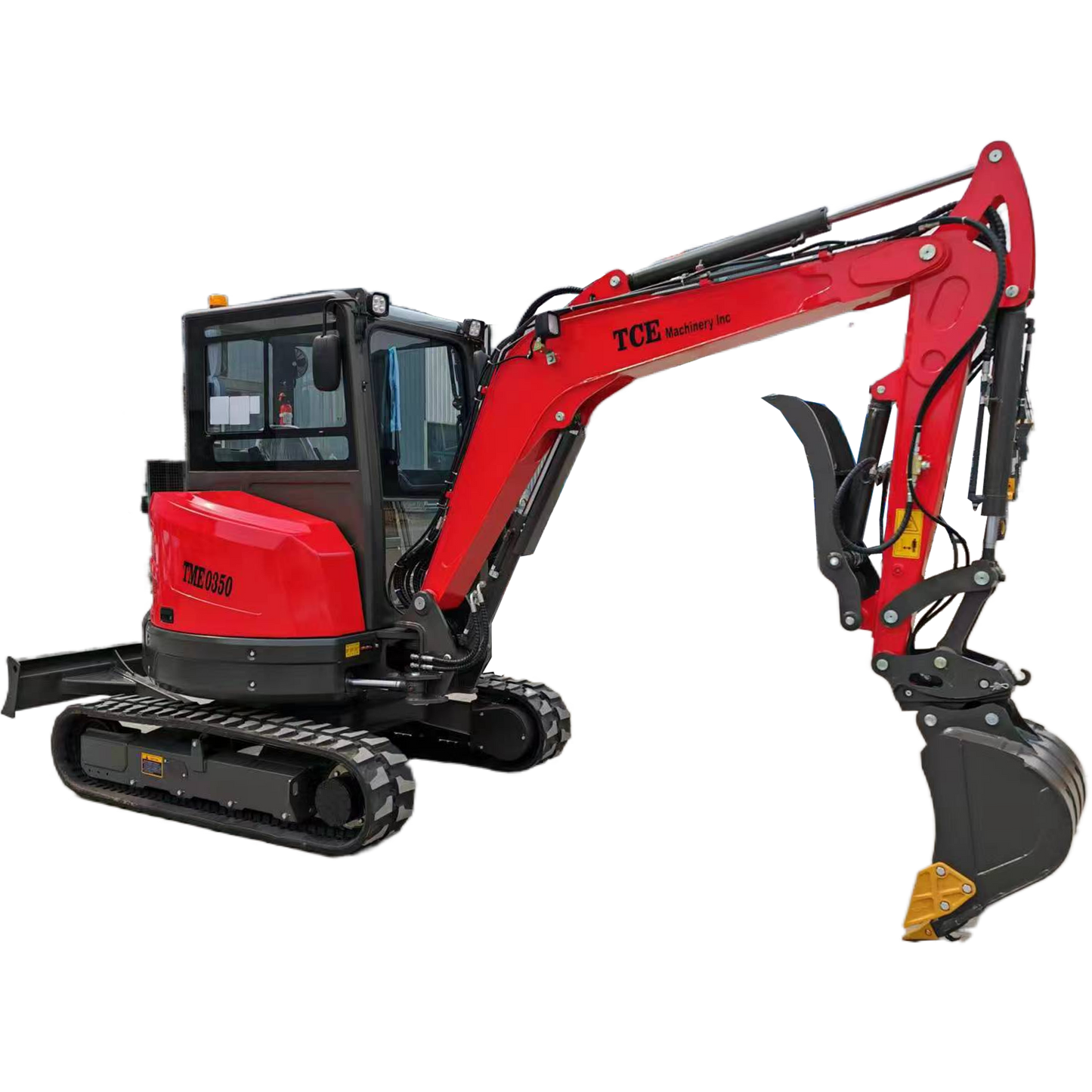 TCE Machinery TME0350 Mini Excavator 8377lbs. Kubota Engine