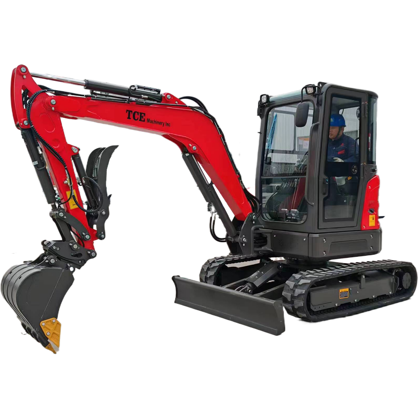 TCE Machinery TME0350 Mini Excavator 8377lbs. Kubota Engine