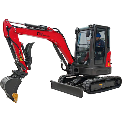 TCE Machinery TME0350 Mini Excavator 8377lbs. Kubota Engine