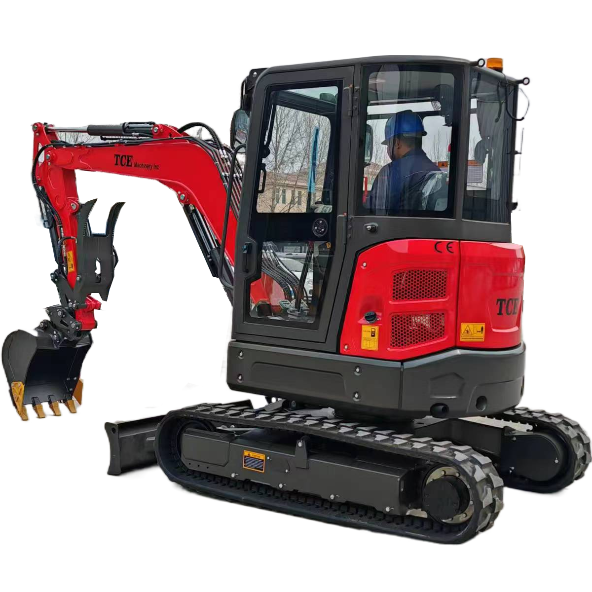 TCE Machinery TME0350 Mini Excavator 8377lbs. Kubota Engine