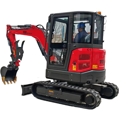 TCE Machinery TME0350 Mini Excavator 8377lbs. Kubota Engine